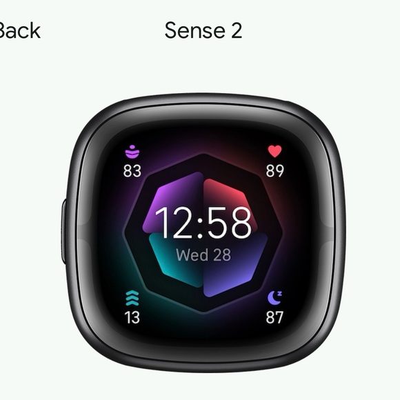 Fitbit Sense 2, charger, extra bands - Picture 3 of 4